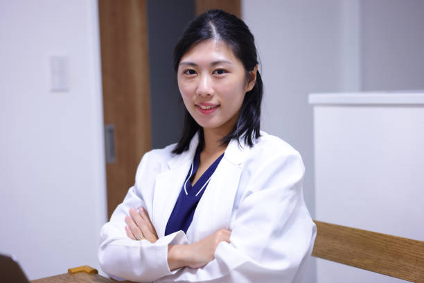 istock Young Female Doctor Looking At Camera 2158823277