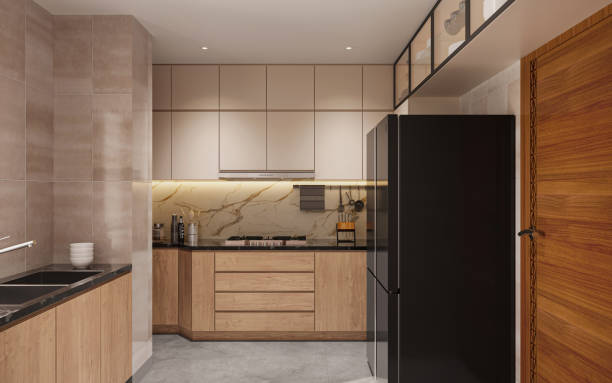 istock Contemporary Elegance Achieving a Chic and Sleek Kitchen Design - contemporary, elegance, chic, kitchen design, modern 2158823373