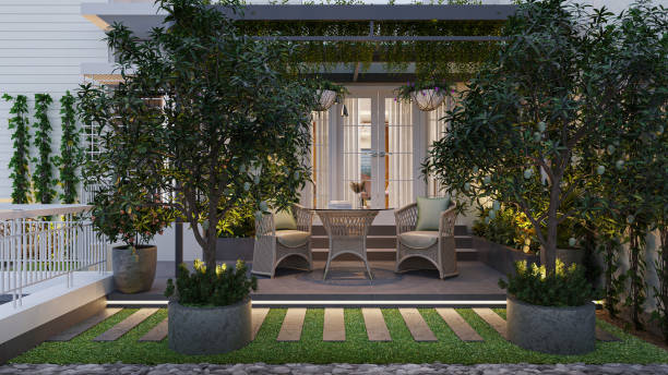 Minimalist Oasis Achieving a Simple and Elegant Open Terrace Design - minimalist, oasis, open terrace, design, elegance