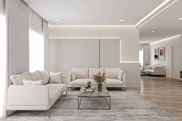istock Choosing Colors for Your Modern kitchen Furniture Background 2158823875