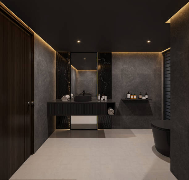 istock Chic and Contemporary Modern Bathroom Interior Ideas for a Refreshing Look 2158824285