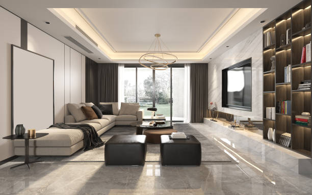 istock Trendy Living Room Interior Design Ideas to Elevate Your Home 2158825345