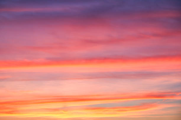 istock Vibrant yet tranquil sky signifies lifes transitions; apt for narratives. 2158825635