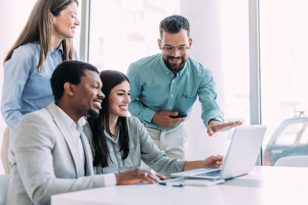 istock Team of professionals during a meeting. 2158825694