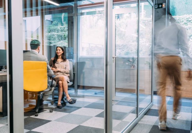 istock Business partners on meeting in the office. 2158828229