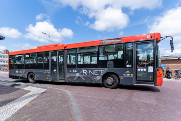 Rijschool Bus GVB At Amsterdam The Netherlands 5 June 2025