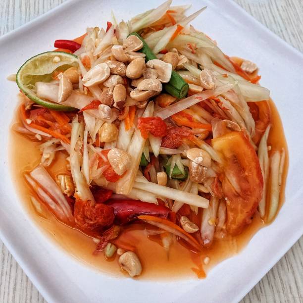istock Thai papaya salad 2158835174