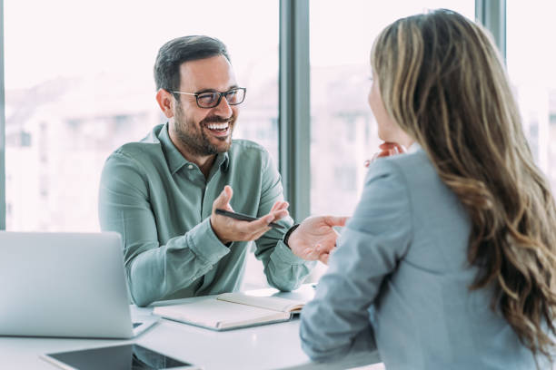 istock Business partners in meeting. 2158835329
