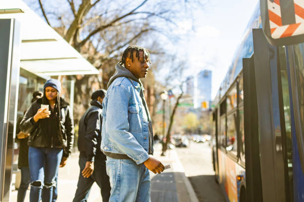 istock City Commuters Boarding Morning Bus 2158839183