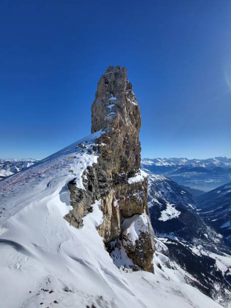 istock Winter landscape in Switzerland 2158841257