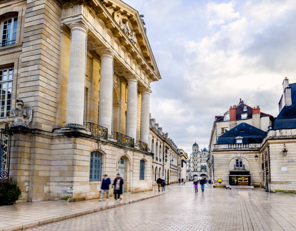 istock Historic building at town square in Dijon 2158841339