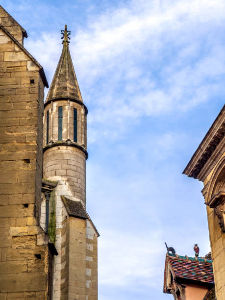 Historic church Notre-Dame in Dijon, France