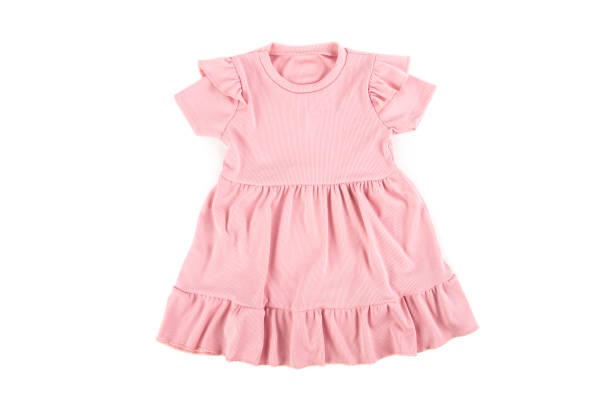 istock Pink baby dress 2158849578