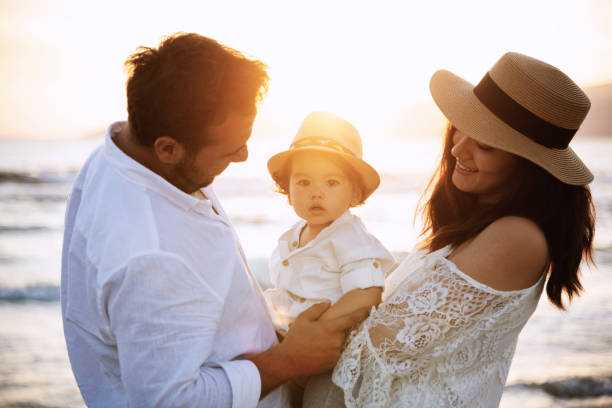 istock Family Interaction at Sunset Beach 2158853905