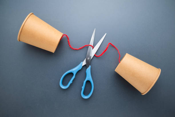 istock Communication breakdown, lost signal, disconnecting each other 2158854600
