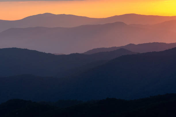 istock Sunset Over The Great Smoky Mountains 2158855755