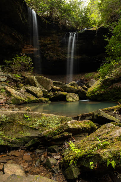 istock Pine Island Double Falls - Daniel Boone National Forest 2158857692