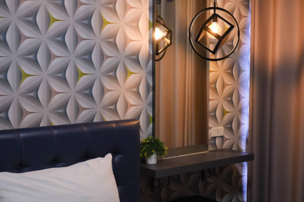 istock Bedroom interior arrangement and decoration 2158859539