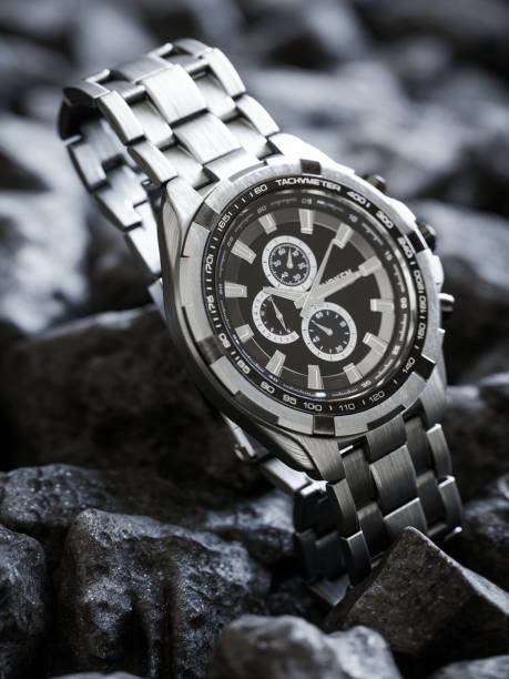 Digitally generated sophisticated chronograph watch, crafted from high-quality stainless steel, that exemplifies timeless elegance and durability. Featuring a precision-engineered tachymeter bezel and a sleek black dial with luminous hands and indices, it offers functionality and style. The robust metal bracelet adds a touch of refinement, making it a perfect accessory for both professional and casual settings. The meticulous detailing of the sub-dials ensures accurate timekeeping, while the overall design reflects a blend of modern technology and classic aesthetics.The scene was created in Autodesk® 3ds Max 2025 with V-Ray 6 and rendered with photorealistic shaders and lighting in Chaos® Vantage with some post-production added.
