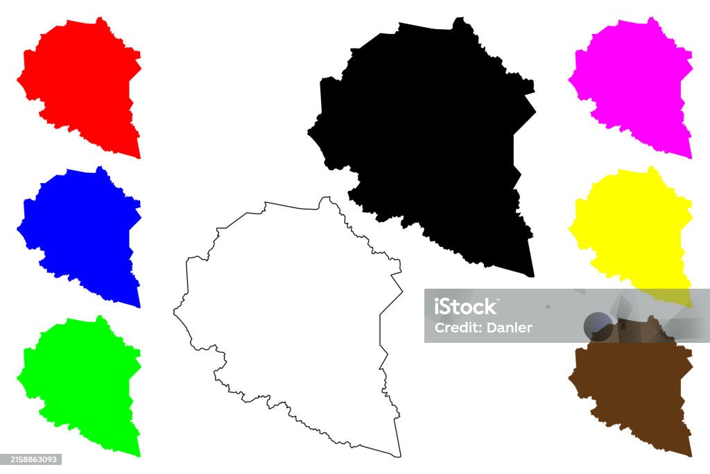 America Map Using Clay Ilustración de Clay County Kentucky Map Vector Illustration Scribble ...