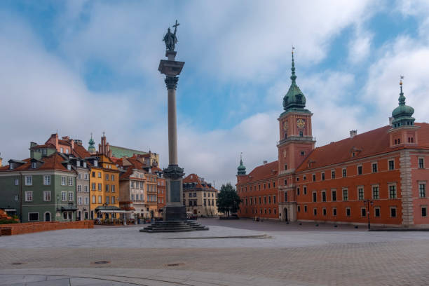 istock Fascinating view of Warsaw old town 2158869702