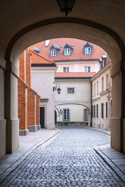 Fascinating view of Warsaw old town