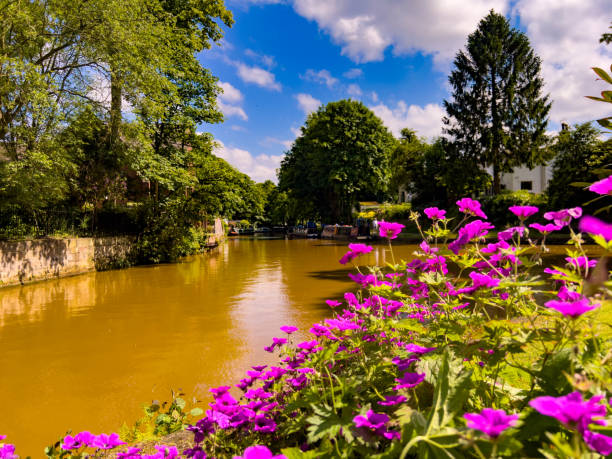 istock Summertime in Worsley Village 2158877519