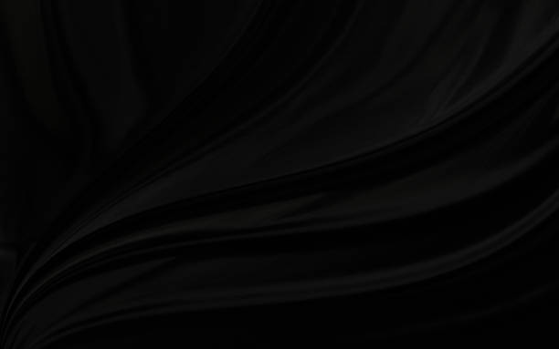 istock Black gray satin dark fabric texture luxurious shiny that is abstract silk cloth background with patterns soft waves blur beautiful. 2158883446