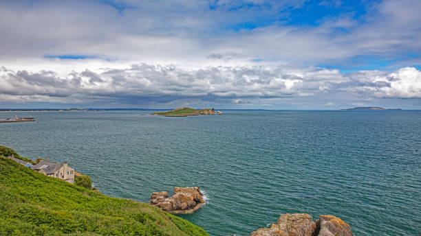 istock Malahide and Howth cliffs in Dublin irish sea coastline 2158897481