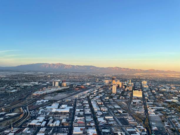 istock Las Vegas Skyline View 2158899333
