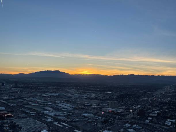 istock Las Vegas Skyline View 2158899337