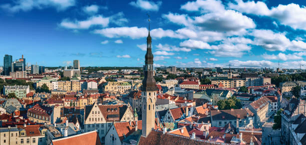 istock Aerial View of Tallinn 2158912242