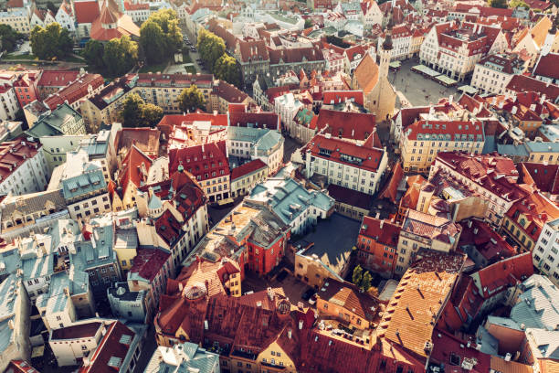 istock Aerial View of Tallinn 2158912426