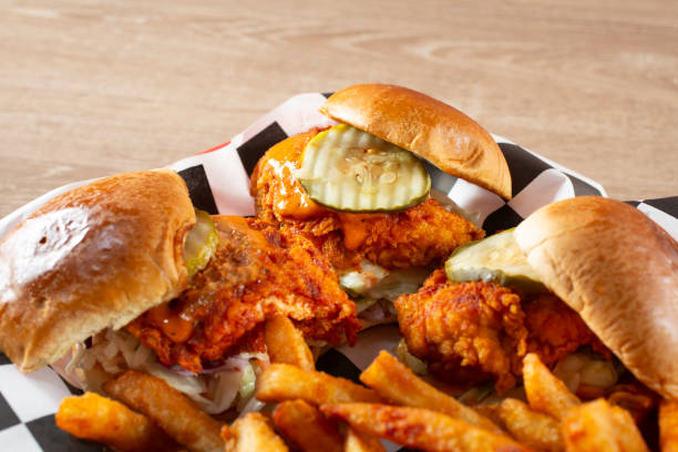 istock sliders of Nashville chicken 2158917164