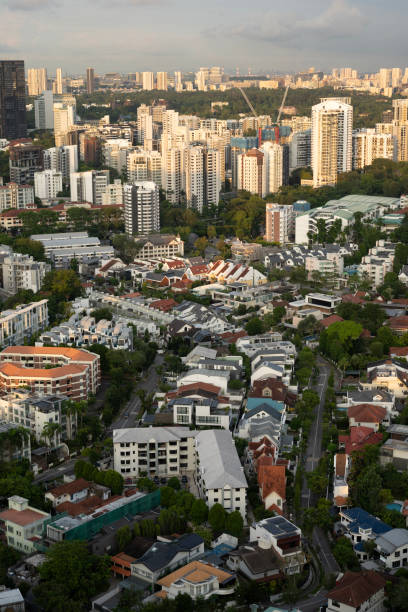 istock Singapore cityscape at Sunrise 2158918561