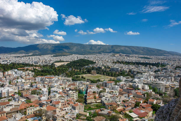 istock Athens city from the Acropolis 2158925150