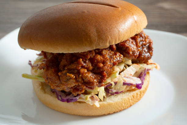 istock Nashville chicken sandwich 2158928801