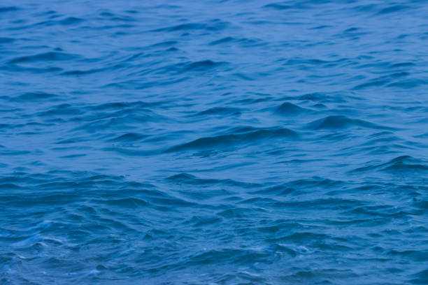 Blue water, ocean water, water background, nature concept.