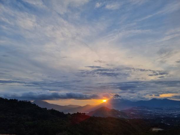 istock Sunset in Lake Amatitlan 2158931867