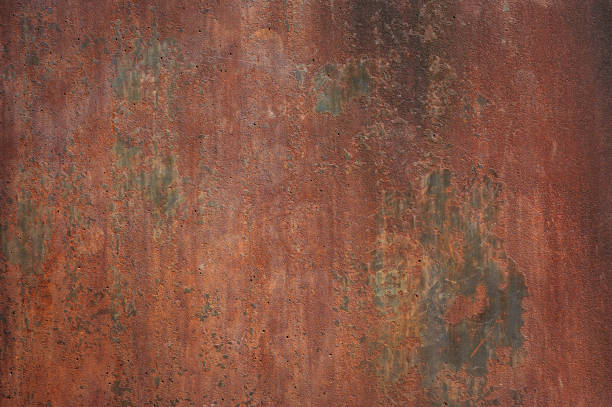 High resolution photograph of a rusty metal background