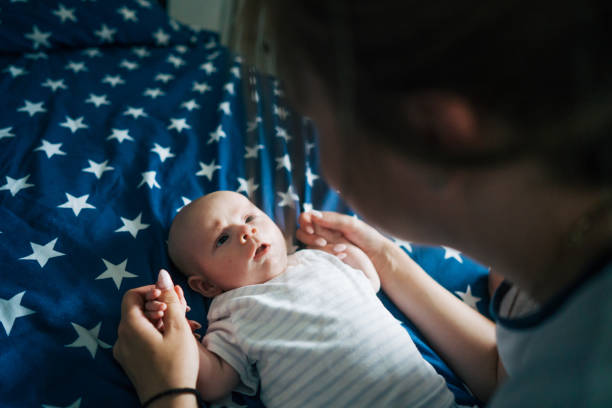 istock Mother spending time with her newborn baby boy 2158949845