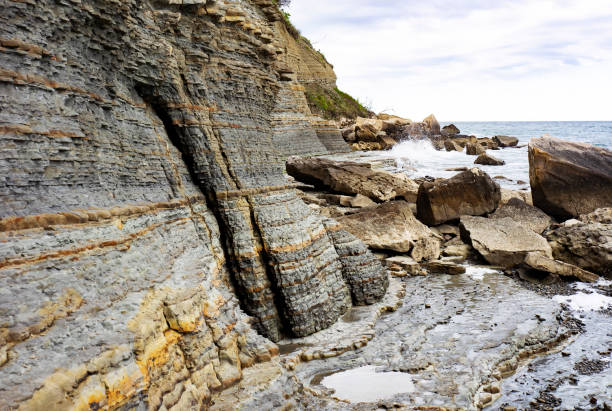 Geological site lcoated near the Mediterranean sea.