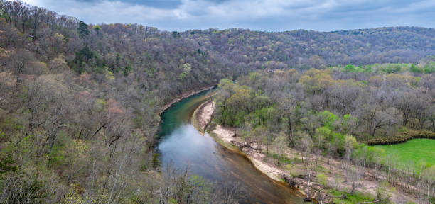 istock Illinois River, Sparrow Hawk Wildlife Management Area, OK 2158952900