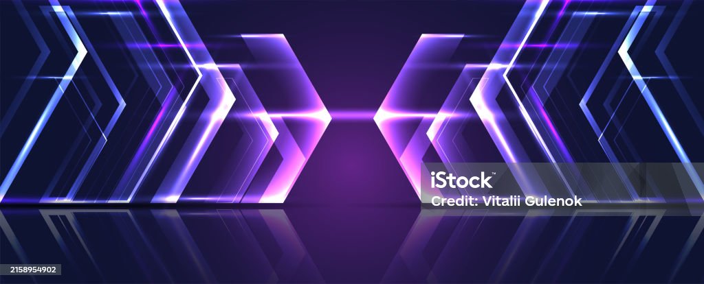 Abstract Computer Technology Background Network Visual Connection ...