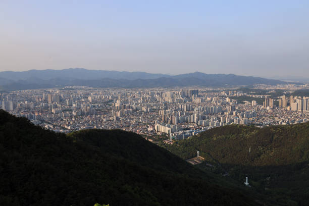 istock View of Daegu from Apsan mountain, South Korea 2158958475