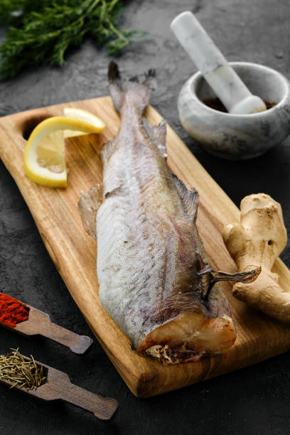 istock Raw fresh frozen pollock carcass 2158958557