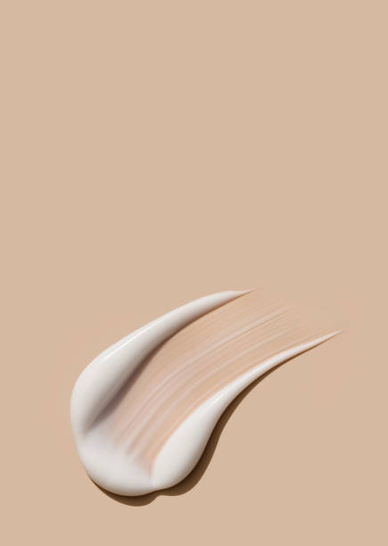istock cosmetic smears cream texture on beige background 2158960230