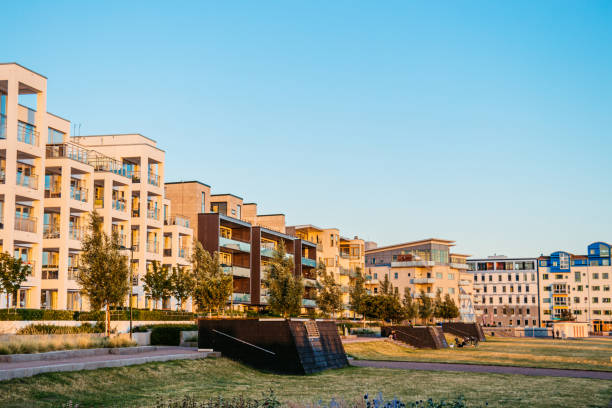 istock Residential District In Malmo In Sweden 2158966148