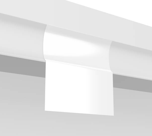 istock Self Adhesive Stock Identity Slider label blank template. 2158971397