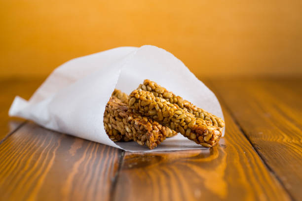 sweet sticks candy made from sunflower seeds .